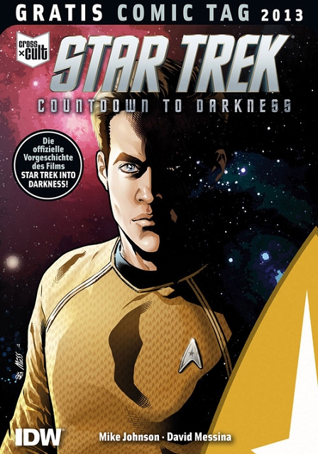 comic cover Star Trek - Countdown into Darkness